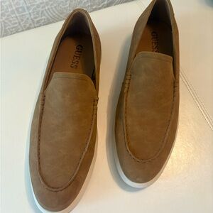 Guess Tan Loafers Slip-Ons Casual suede sz12M